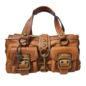 COACH | Mandy 65th Anniversary Legacy Satchel | Women's | Leather | Shoulder Bag